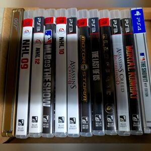 11 PS3 and 1 PS4 - Game Bundle